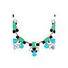 JANE STONE New Multi-Color Kristall Anhänger Neckalce für Frauen