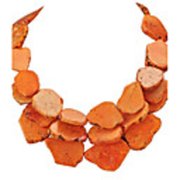 JANE STONE-Rosa-Türkis Mode Chunky Opulente Halskette