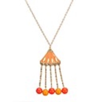 JANE STONE Super Diamond Form Quasten Opulente Halskette