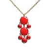 JANE STONE Watermelon Red Einfache Trendy Bubble-Halskette