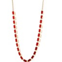 JANE STONE weiß Mode Goldkette Halskette Lätzchen Erklärung