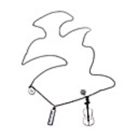 Japan und Südkorea verkauft lange Halskette Korean Fashion süße Violine Halskette N212