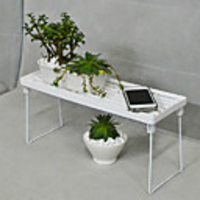 Japanese Style Weiß Leg Folding Regale Veranstalter