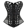 Korsett Damen Übergrössen Bustier-Korsetts Brustkorsett Klassisch Bauchkontrolle Push-Up Hosen Stickerei Plaid / Karomuster Abstrakt Haken Öse Schnüren Nylon Polyester Baumwolle Weihnachten / Klub Lightinthebox