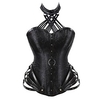 korsett frauen plus größe bustiers korsetts overbust korsett klassische bauchkontrolle push-up abstrakte blumendruck reißverschluss schnüren nylon polyester baumwolle halloween hochzeit geburtstag Lightinthebox