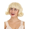kurze blonde 50er Jahre Perücke für Damen Karneval Cosplay Party Perücken