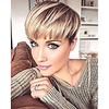 Kurzhaarschnitte mit Pony synthetische Kurzperücken für schwarz/weiße Frauen Kurzhaarfrisuren für Frauen Lightinthebox