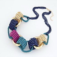 Kushang Alloy Drip wildes Temperament Kurze Halskette