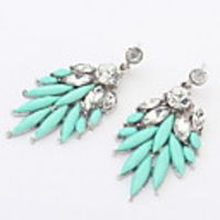 Kushang Bohemian Flügel Ohrringe (See-Blau)
