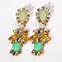 Kushang Diamant Luxus Blumenohrstecker