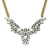 Kushang Fashion Resin Diamant-Halskette Flügel