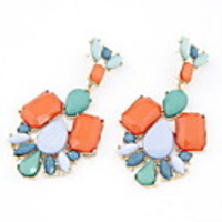 Kushang Metall Mode Hell Ohrstecker