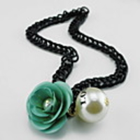 Kushang Metallperlen Halskette