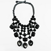 Kushang Resin Multi-Layer-Retro-Halskette