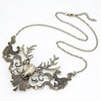 Kushang Retro Elk Temperament Kurze Halskette