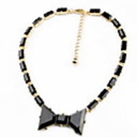 Kushang Schmetterling Strickjacke-Halskette