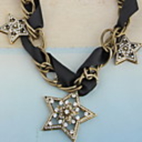 Kushang Sterne Anhänger Thick wilde Halskette