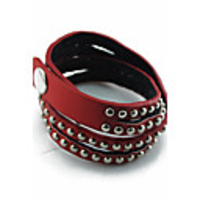 Kushang Weisewebart Niet-Armband (Red)
