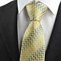 Kuss Krawatte Gelb Goldene Blue Diamond-Muster-Männer Krawatte Krawatte Formale Souvenirs