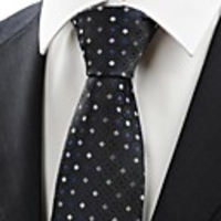 Kuss Krawatte Marine-lila Silber Bohemian Floral prüft Formal Herren-Krawatte,  die Geschenk-