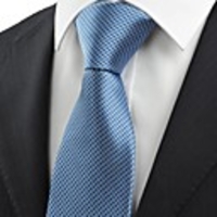 Kuss Krawatte New prüft Grau Marineblau dunkles JACQUARDWEBSTUHL Männer-Krawatte,  die formale Klage Geschenk