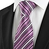 Kuss Krawatte New Striped Lila Jacquard Herren-Krawatte,  Hochzeit Souvenirs