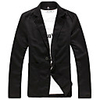 Kuwo Freizeit Slim-Fashion Blazer (Schwarz)