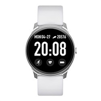 KW19 Smartwatch 1.3 Zoll Smartwatch Fitnessuhr Bluetooth Schrittzähler Anruferinnerung Schlaf-Tracker Kompatibel mit Android iOS Damen Herren Kamera Kontrolle IP 67 45mm Uhrengehäuse / Wecker Lightinthebox