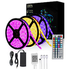 KWB 15m Lichtsets 900 LEDs 5050 SMD 10mm RGB Wasserfest Fernbedienungskontrolle Schneidbar 12 V / IP65 / Abblendbar / Verbindbar / Für Fahrzeuge geeignet / Farbwechsel Lightinthebox
