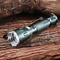 KX-005 justierbarer Fokus 5-Mode 1xCree XM-L U2 Wiederaufladbare LED Taschenlampen (1x18650,  900LM,  Gr?n)