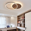 LED Deckenleuchte 40cm Kreis Ring Design Einbauleuchten Aluminium Neuheit künstlerisch modernes einfaches Wohnzimmer Büro Schlafzimmer Esszimmer 110-120v 220-240v nur mit Fernbedienung dimmbar Lightinthebox