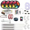 LED-Streifenlichter Wifi Smart Controlled Kit 20 m (4 x 5 m) RGB-Tiktok-Lichter SMD 5050 funktioniert mit Smartphone Google Alexa 12 V 20 A Netzteil und 1 Satz Montagehalterung Lightinthebox
