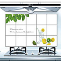 Lemon Tea Muster Öl-Proof-Aufkleber,  Aluminium Foil (Zoll) 18 "x30"