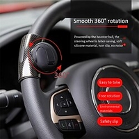 Lenkrad Hilfs 360 Grad Lenkrad Knopf Ball Auto Lenkrad Spinner Knopf Power Griff Ball Booster Rad Verstärker Auto Spinner Knopf Lightinthebox