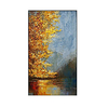 Ölgemälde handgemachte handgemalte Wandkunst zeitgenössische abstrakte Herbstlandschaft große Wohndekoration Dekor gerollte Leinwand kein Rahmen ungedehnt Lightinthebox