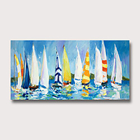 Ölgemälde handgemalte abstrakte Landschaft klassische moderne gerollte Leinwand ohne Rahmen gerollt Lightinthebox