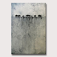 Ölgemälde handgemalte abstrakte moderne gerollte Leinwand ohne Rahmen gerollt Lightinthebox