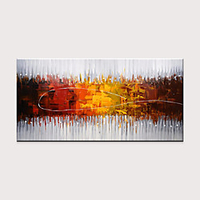 Ölgemälde handgemalte abstrakte moderne gerollte Leinwand ohne Rahmen gerollt Lightinthebox