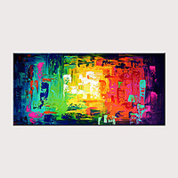 Ölgemälde handgemalte abstrakte moderne gerollte Leinwand ohne Rahmen gerollt Lightinthebox