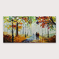 Ölgemälde handgemalte abstrakte moderne gestreckte Leinwand mit gestrecktem Rahmen