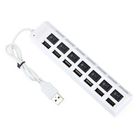 LITBest LED-Anzeige USB 2.0 nach USB 2.0 USB-Hub 7 Häfen Für Windows,  PC,  Laptop Lightinthebox