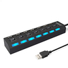 LITBest mit unabhängigen Schaltern HUB-02 USB 2.0 nach USB 2.0 USB-Hub 7 Häfen Für Windows,  PC,  Laptop Lightinthebox