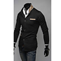 Mainiya Einbauständer Langarm-Jacke (schwarz)