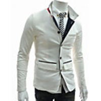 Mainiya Ständer Langarm-Jacke (weiß)