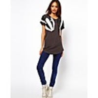 Maipinku Frauen Baumwoll Casual T-Shirt