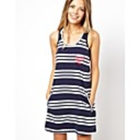 Maipinku Frauen Baumwoll Ärmelloses Kleid