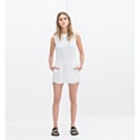 Maipinku Frauen Round Neck Chiffon ärmellose Jumpsuits