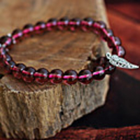 Maizi Frauen Amethyst Armband jik-251