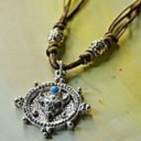 Maizi Frauen Cow Heard Tribe Art-Halskette