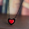 Maizi Frauen-Herz-Form-Metallhals